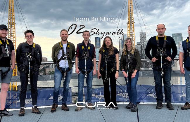 The Cura Team Take On The O2 Skywalk!